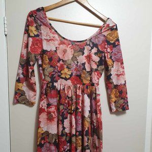 Gina Tricot Floral Mini Dress - M